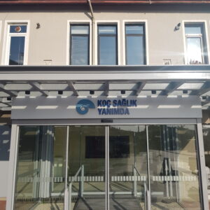 Kutu Harf Işıklı Giriş Tabelası